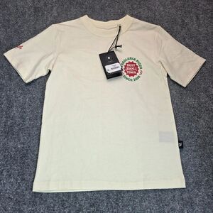 Boys Cream Retro Pizza Graphic T-Shirt Size Small